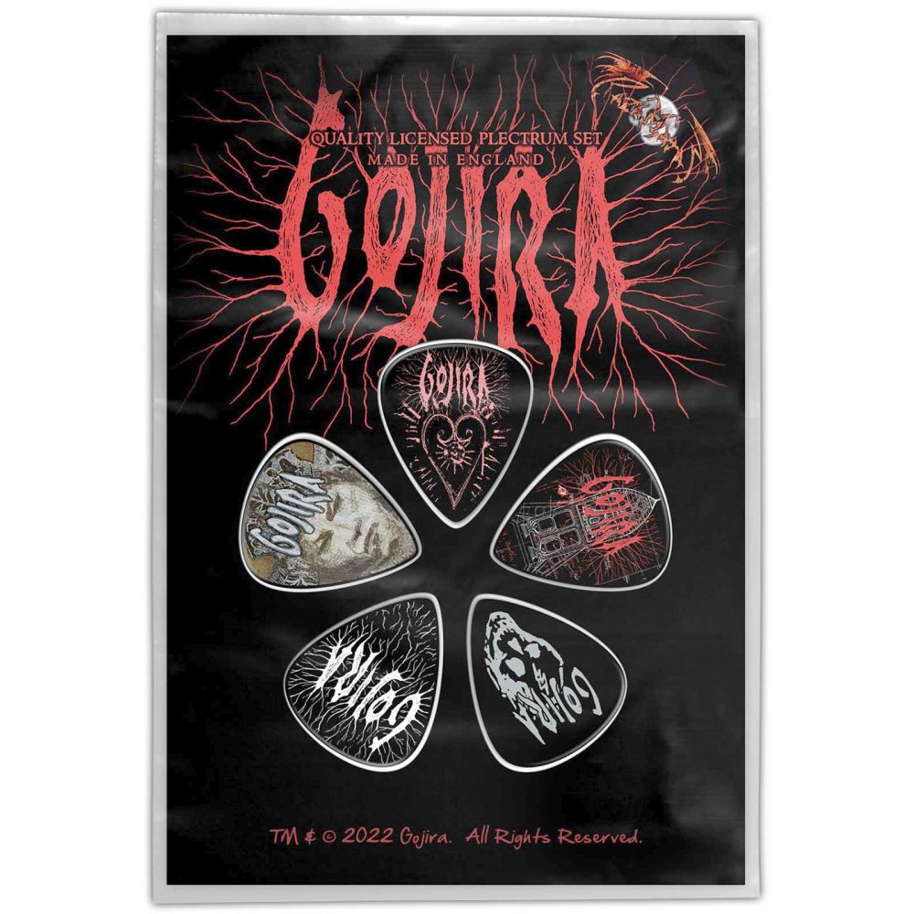 Gojira - Fortitude Plektrum - 5er Set - Mehrfarben